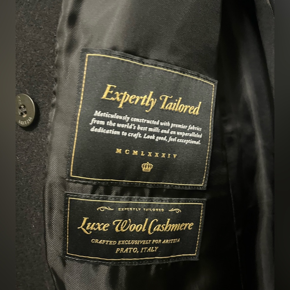 Aritzia black Beatrix Coat - Picture 3 of 6